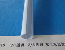 Dual card color tube